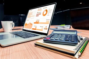 Sistema contábil, simbolizando o Alterdata